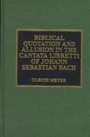 Tapa de Biblical quotation and allusion in the cantata libretti of Johann Sebastian Bach