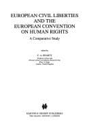 Tapa de European civil liberties and the European Convention on Human Rights