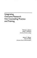 Tapa de Integrating outcome research into counseling practice and training