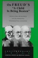 Tapa de On Freud's "A child is being beaten"