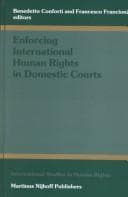 Tapa de Enforcing international human rights in domestic courts