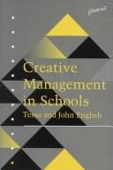 Tapa de Creative management in schools