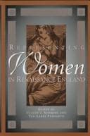 Tapa de Representing women in Renaissance England