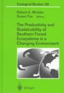 Tapa de The productivity and sustainability of southern forest ecosystems in a changing environment