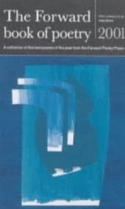 Tapa de 2001 Forward Book of Poetry