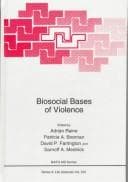 Tapa de Biosocial bases of violence