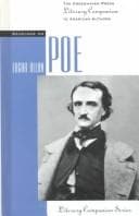 Tapa de Readings on Edgar Allan Poe
