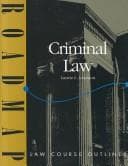 Tapa de Criminal law