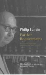 Tapa de Further requirements