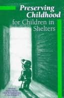 Tapa de Preserving childhood for children in shelters