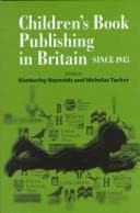 Tapa de Children's book publishing in Britain since 1945