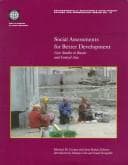 Tapa de Social assessments for better development
