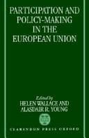 Tapa de Participation and policy-making in the European Union
