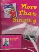 Tapa de More than singing
