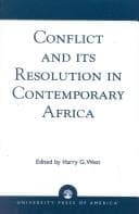 Tapa de Conflict and Its Resolution in Contemporary Africa