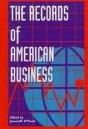 Tapa de The records of American business