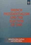 Tapa de French presidentialism and the election of 1995