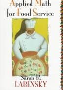 Tapa de Applied math for food service