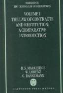 Tapa de The German law of obligations