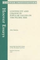 Tapa de Continuity and change in popular values on the Pacific Rim