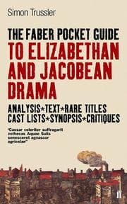 Tapa de The Faber Pocket Guide to Elizabethan and Jacobean Drama (Faber Pocket Guide)