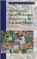 Tapa de Are financial sector weaknesses undermining the East Asian miracle?