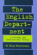 Tapa de The English department