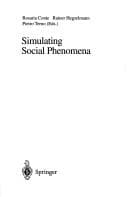 Tapa de Simulating social phenomena