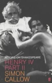 Tapa de "Henry IV" (Actors on Shakespeare)