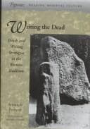 Tapa de Writing the dead