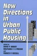 Tapa de New directions in urban public housing