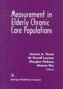 Tapa de Measurement in elderly chronic care populations