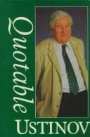 Tapa de Quotable Ustinov