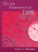 Tapa de On the experience of time