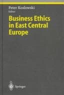 Tapa de Business ethics in East Central Europe