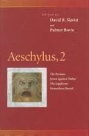 Tapa de Aeschylus