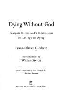 Tapa de Dying without God
