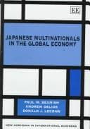 Tapa de Japanese multinationals in the global economy