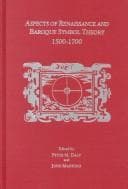 Tapa de Aspects of Renaissance and Baroque symbol theory, 1500-1700