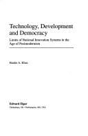 Tapa de Technology, development, and democracy