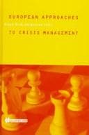 Tapa de European approaches to crisis management