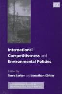 Tapa de International competitiveness and environmental policies