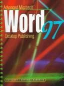 Tapa de Advanced Microsoft Word 97 desktop publishing
