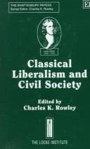Tapa de Classical liberalism and civil society