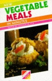 Tapa de New Vegetable Meals in Minutes (Kitchen Know-how Series)