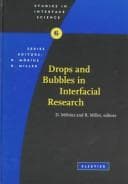 Tapa de Drops and bubbles in interfacial research