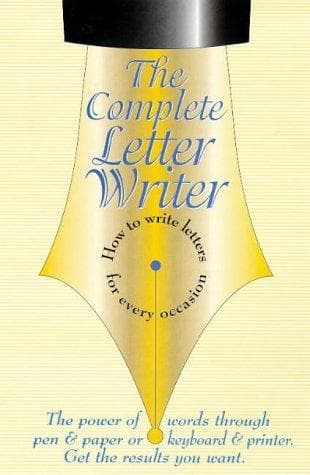 Tapa de The complete letter writer