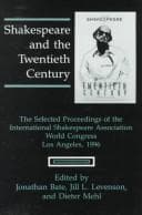Tapa de Shakespeare and the twentieth century
