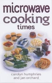 Tapa de Microwave cooking times