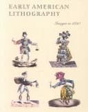 Tapa de Early American lithography